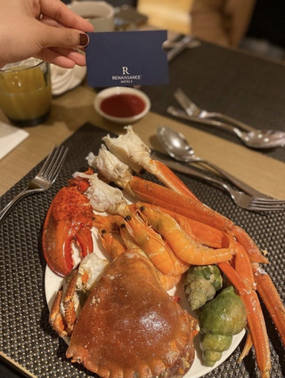 灣仔萬麗酒店 性價比高自助午餐 海鮮回本位🦞🤪