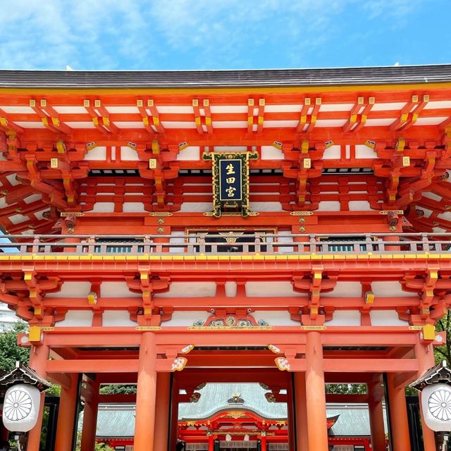 【神戸】生田神社｜ファミリアコラボ お守りがかわいすぎた♡