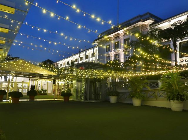 Romantic dining spot at Hotel Fort Canning SG