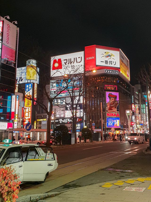스스키노 시내 구경하기👀🇯🇵