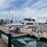 yacht at sentosa cove 