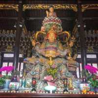 Beautiful Pagoda and temple at Tianmushan 