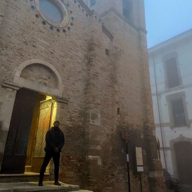 The Foggy Winter in Atri Italy 🇮🇹 