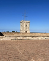 A fortress at the top of Montjuic 