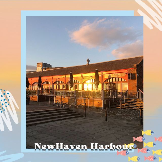 愛丁堡古老海港Newhaven Harbour風光如畫