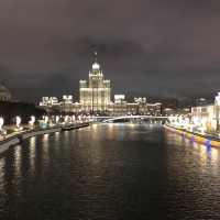 모스크바에 가장 멋진 야경을 보고 싶다면!! 모스크바 강으로 고고싱~~!