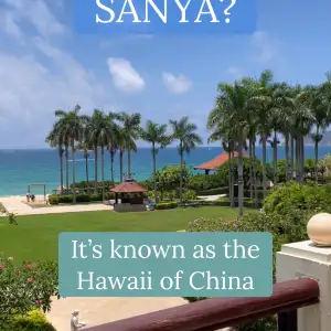 The Hawaii of China ☀️ 