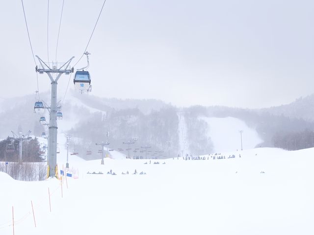 日本北海道富良野滑雪場