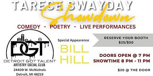 Tarece Swayday Showdown | 24409 West McNichols Road, Detroit, MI, USA