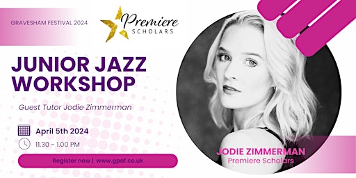 Junior Jazz Dance Workshop Ages 8-13 years | The Woodville, Woodville Place, Gravesend, UK