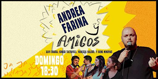 Andrea Farina y Amigos • stand up en castellano/català • domingo/diumenge | The Comedy Clubhouse