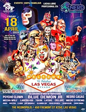 Lucha libre en Las Vegas | 450 Fremont St