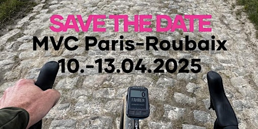 SAVE THE DATE MVC PARIS-ROUBAIX 2025 | Roubaix Velodrome