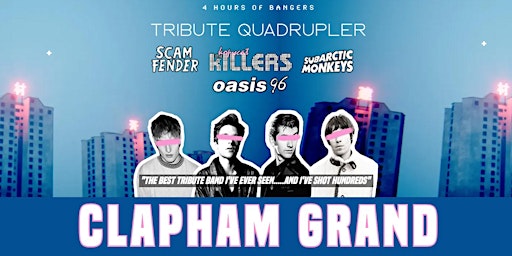 The Killers Tribute Band - Clapham - The Clapham Grand - 28th November 2025 | The Clapham Grand