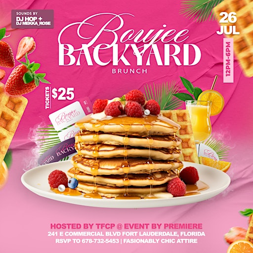 Boujee Backyard Brunch | Events by Premier LLC