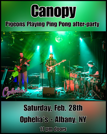 Canopy (Pigeons Playing Ping Pong After Show) | Ophelia's