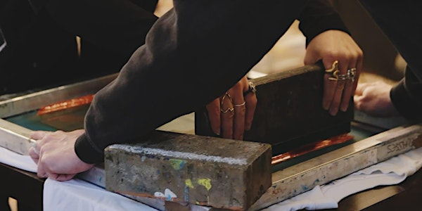 Screen Printing Workshop | Sketchy Beats Cafe