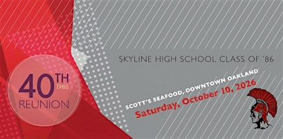 Skyline High School Class of 1986 Reunion | Scott's Seafood Grill & Bar