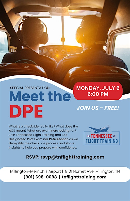 Meet the DPE – FREE Special Presentation! | 8101 Hornet Ave