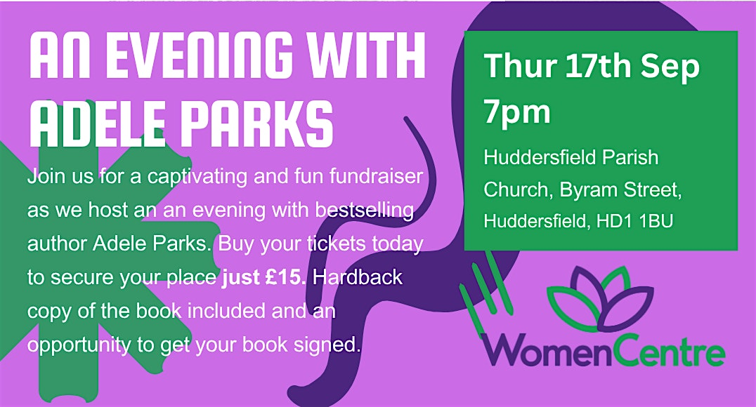 An evening with Adele Parks MBE | St Peter's Parish Church, Huddersfield