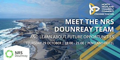Meet the NRS Dounreay Team and Hear About Future Opportunities | Pentland Hotel