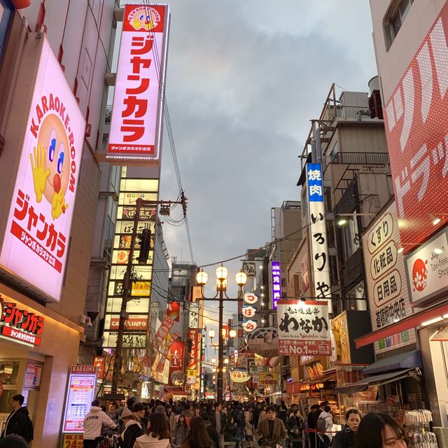 [일본]오사카 도톤보리의 화려함⭐️