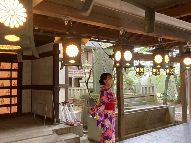 川越氷川神社でおみくじ引いてきたよ🐟✨