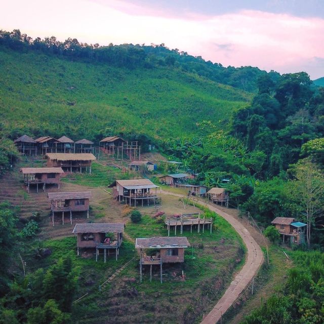 สะปันซีวิว หมู่บ้านสะปัน จังหวัดน่าน ⛰