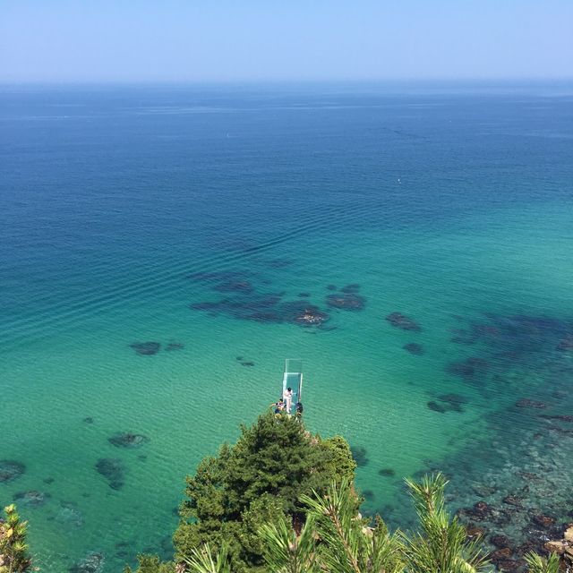 [정동진] 바다 한가운데 떠있는 듯한 전망대