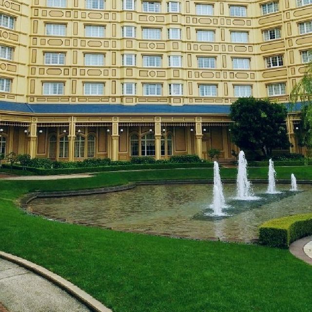 東京ディズニーランドホテル宿泊者限定の美しい庭