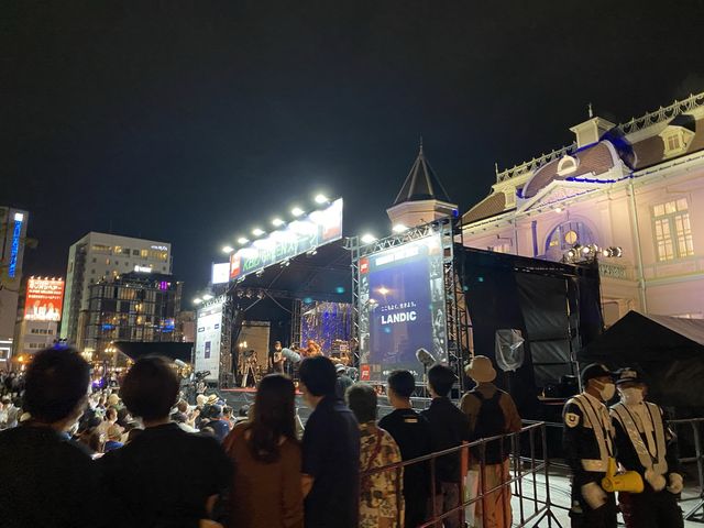 福岡中洲。秋の定番イベント『中洲jazz』(夜)