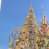 尖沙咀地標海港城全城最夢幻打卡聖誕🎄位獨角獸🦄️閃閃聖誕大道