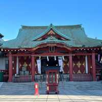 城中特別神社⛩️次守稻菏神社⛩️ 狐狸坐鎮守護😍