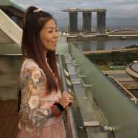 Great view of Singapore + Gold class service 
