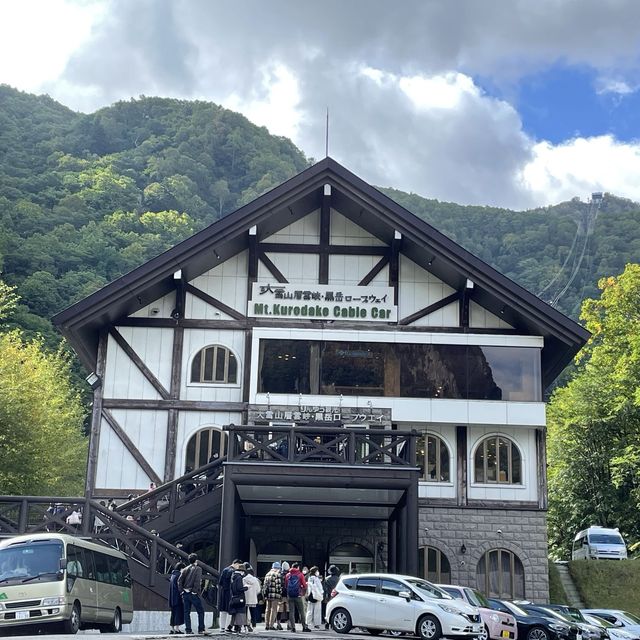 北海道　層雲峡　黒岳ロープウェイ