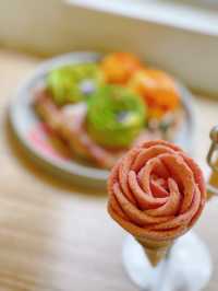 中環🌹玫瑰花打卡Cafe