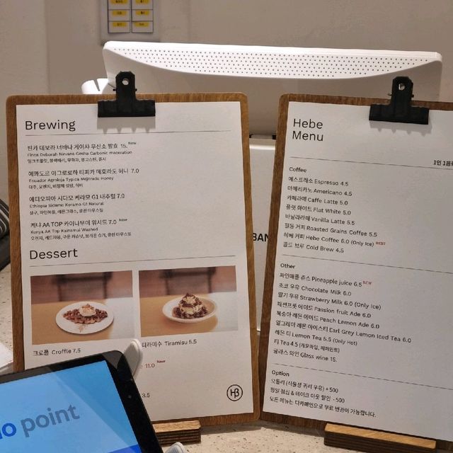 충무로 크로플 맛집 : 헤베커피