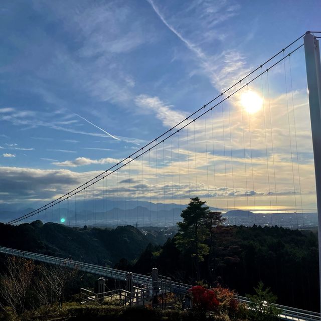 静岡県三島　絶景ポイント《三島スカイウォーク》