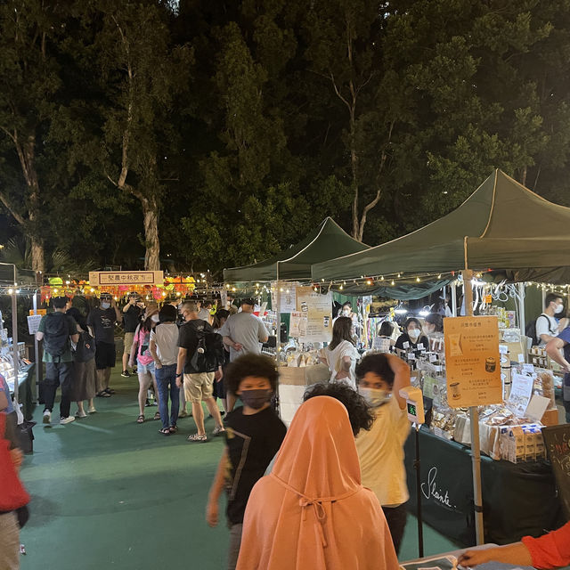 卑路乍灣海濱長廊#堅農中秋夜市