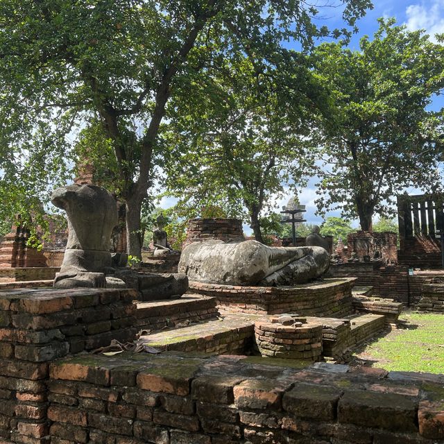 【タイ/アユタヤ】世界遺産の街アユタヤにある「ワット・プラ・マハタート」