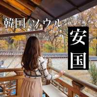 韓国/ソウル【安国】ソウルタワーも見える💕韓屋カフェ