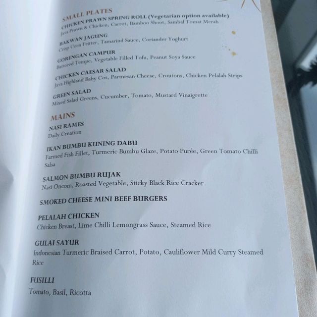 Special Menu @ Pasola Ritz