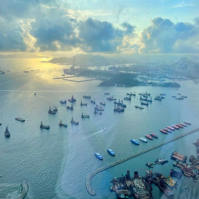 Sky100下俯瞰|香港美景  Sky100下俯瞰|香港美景