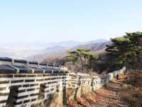 남한산성 겨울 성곽길따라 걷다보면
