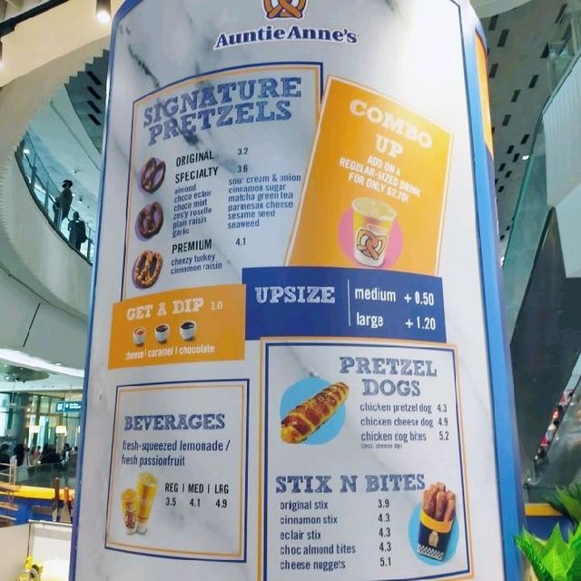 Auntie Anne's @ Waterway Point