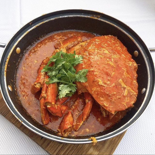 新加坡必食辣椒蟹
