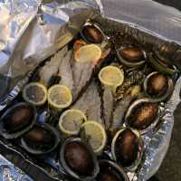 青山灣海灘x  BBQ
