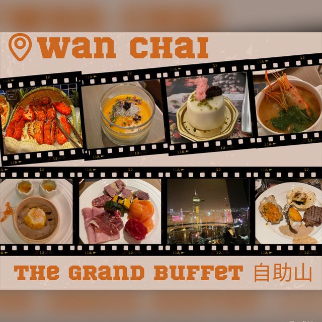 飽覽360度維港景的自助山🧁🍕🌮🫕🥘