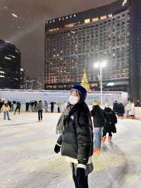 실시간 정식 개장한 서울광장 스케이트장⛸