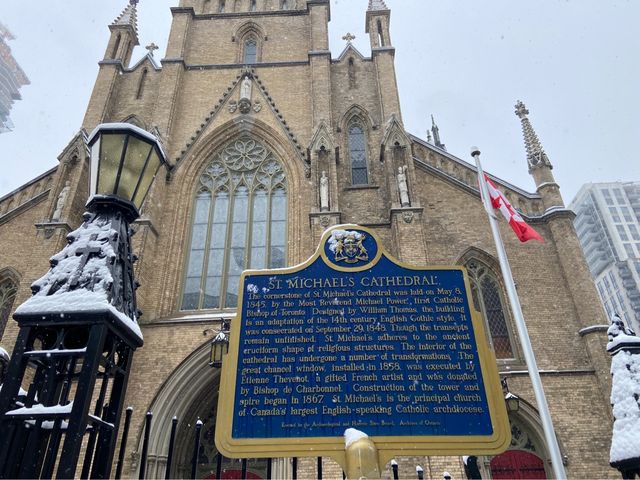 St. Michael's Cathedral at downtown Toronto